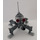 LEGO Zwerg Spinne Droid mit Dark Stone Grau Dome und Schwarz Blaster Minifigur