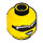 LEGO Dyna-Mite Head (Safety Stud) (86705 / 92051)