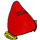 LEGO Oreilles avec rouge Elf Chapeau (39182)