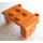 LEGO Earth Orange Container Side Bags (749)