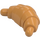 LEGO Aarde oranje Croissant met afgeronde uiteinden (33125)