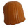 LEGO Terre Orange Mi-longueur Cheveux avec séparation centrale (4530 / 96859)