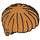 LEGO Earth Orange Short Bowl Cut Hair (40240)