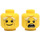 LEGO Ed Minifigure Head (Recessed Solid Stud) (3626 / 34653)