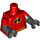 LEGO Elastigirl (Normal arms) Minifig Torso (973 / 16360)