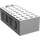 LEGO Electric 9V Battery Doos 4 x 8 x 2.333 Cover met &quot;9V&quot; (4760)
