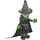 LEGO Elphaba - Sort Hat og Kap Minifigur