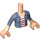 LEGO Emily Jones Friends Torso (92456)