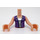 LEGO Emma, Dark Blue Skirt, Purple Top Friends Torso (92456)