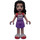 LEGO Emma with Lavender Top with Cat Face Minifigure