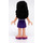 LEGO Emma met Lila Top en Paars Rok Minifiguur