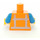 LEGO Emmet Minifig Torso (76382 / 88585)