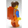 LEGO Emmet avec Sac à dos Figurine et plaque sur la jambe
