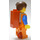 LEGO Emmet with Backpack Minifigure and Plate on Leg