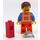 LEGO Emmet con Lopsided Smile y No Placa en Pierna Minifigura