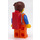 LEGO Emmet con Lopsided Smile y No Placa en Pierna Minifigura