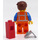 LEGO Emmet with Lopsided Smile and No Plate on Leg Minifigure