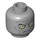 LEGO Emperor Palpatine Head (Recessed Solid Stud) (10262 / 64070)