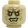 LEGO Emperor Palpatine Minihahmo Pää (Upotettu kiinteä nuppi) (3626 / 102792)