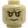 LEGO Emperor Palpatine Minihahmo Pää (Upotettu kiinteä nuppi) (3626 / 102792)