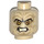 LEGO Emperor Palpatine Minifigure Head (Recessed Solid Stud) (3626 / 21113)