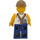 LEGO Engineer s Dirt Stained Bílá Košile Minifigurka