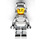 LEGO Engineer met Zilver Breastplate minifiguur