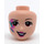 LEGO Evelyn with Face Paint Minidoll Head (1421 / 92198)