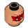 LEGO Evil Macaque Minifigure Head (Recessed Solid Stud) (3626 / 81169)