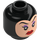 LEGO Evil Queen Head with Light Flesh Face (Recessed Solid Stud) (3626 / 101976)