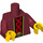 LEGO Evil Wizard Minifig Torso (973 / 88585)