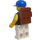 LEGO Explorer med Ryggsekk og Blå Caps Minifigur