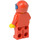 LEGO F1 Driver in Red Helmet and Suit mit dunkelblauem Visier