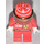 LEGO F1 Ferrari M. Schumacher med Hjälm och Kropp Klistermärken Minifigur