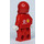 LEGO F1 Ferrari Pit Crew Member with Vodafone/Shell Stickers on Torso Minifigure