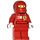 LEGO F1 Ferrari Pit Crew Member with Vodafone/Shell Stickers on Torso Minifigure