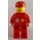 레고 F1 Ferrari Pit Crew ~와 함께 Stickered Ferrari 심벌 마크 몸통 미니피규어