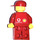 LEGO F1 Ferrari Record Guy with Torso Stickers Minifigure