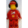 LEGO F14 T &amp; Scuderia Ferrari Truck Crew Member met Baard Minifiguur