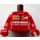 LEGO F14 T &amp; Scuderia Ferrari Truck Race Car Pilot Minifig Torso (973 / 76382)