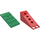 LEGO Fabuland Roof Support with Green Roof Slope et trou de cheminée (787)