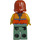 LEGO Fairground Mixer Mujer con Naranja Blouse Minifigura