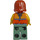 LEGO Fairground Mixer Female met Oranje Blouse minifiguur