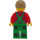 LEGO Landmand med Grøn Overalls Minifigur