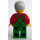 LEGO Boer met Medium Stone Grijs Haar en Bril Minifiguur