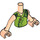 LEGO Farran Leafshade Friends Torso (Boy) (11408 / 92456)