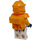 LEGO Female Astronaut mit Orange Helm Minifigur
