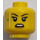 LEGO Vrouwelijk Atleet Hoofd (Verzonken solide nop) (3626 / 68045)