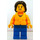 LEGO Female Coast Bewachen Patrol Dinghy Passenger Minifigur