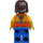 LEGO Female Coast Garder Patrol Dinghy Passenger Figurine